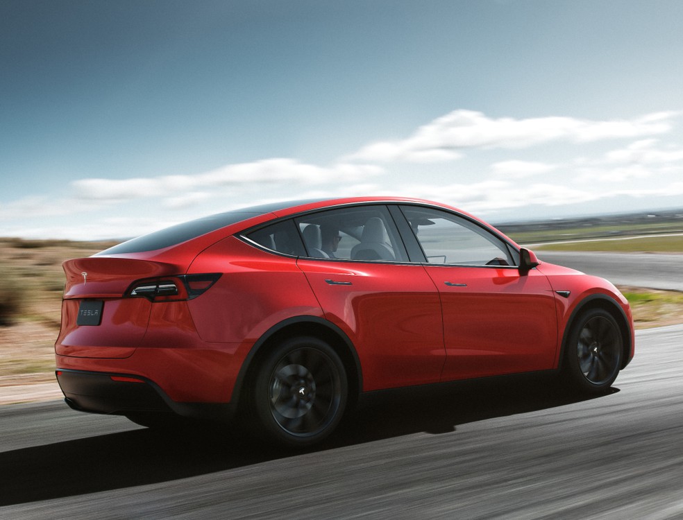 Tesla Model Y — Foto: Divulgação/Tesla