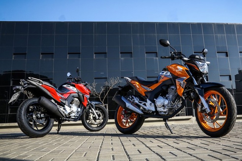 CB 250 Twister 2019 tem novo tom laranja apenas para a versão ABS (Foto: Divulgação) — Foto: Auto Esporte