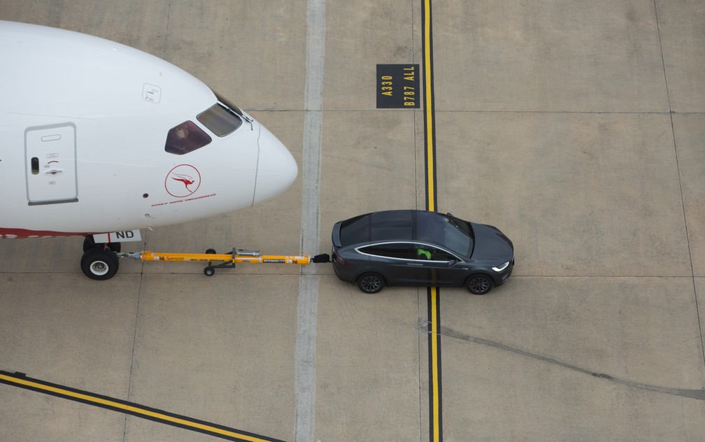 Feito do Tesla será verificado pelo livro dos recordes Guinness — Foto: Divulgação