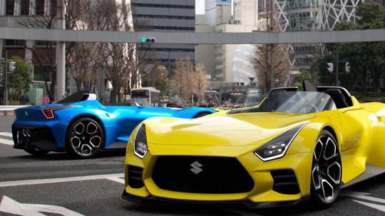 Suzuki cria superesportivo com motor de Hayabusa, mas só para videogame