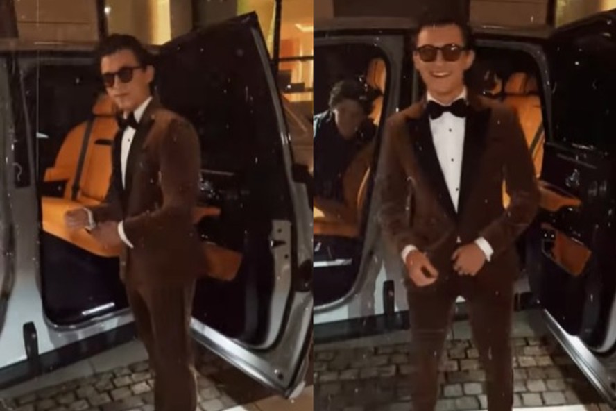 Rolls-Royce de R$ 1,8 milhão de Tom Holland