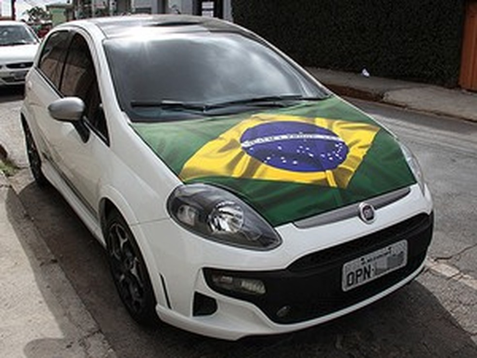Dicas de decoração para o carro na Copa do Mundo (Foto: Marlos Ney Vidal/Auto News Brasil) — Foto: Auto Esporte