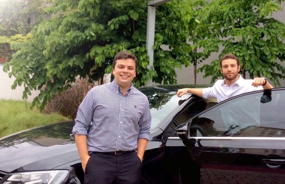 Conrado Ramires e Bruno Hacad, da Pegcar (Foto: Divulgação) — Foto: Auto Esporte