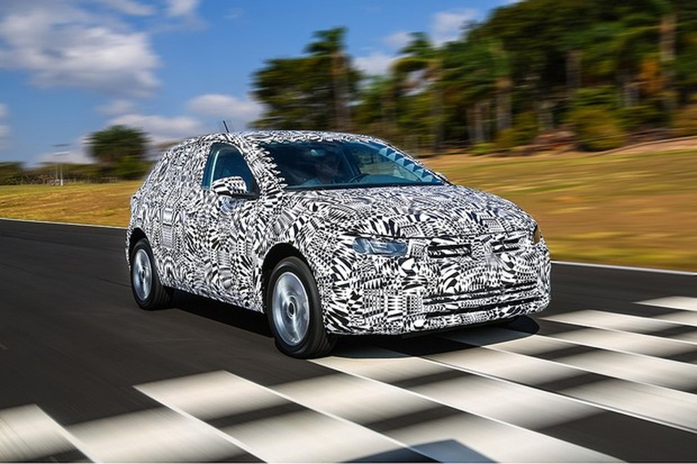 Já andamos na versão pré-série do novo Volkswagen Polo (Foto: Divulgação) — Foto: Auto Esporte