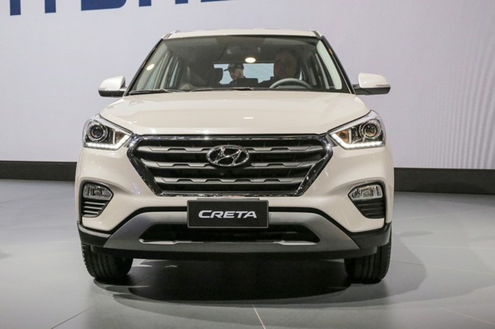 Hyundai Creta no Salão do Automóvel 2016 (Foto: Marcos Camargo/Auto News Brasil) — Foto: Auto Esporte