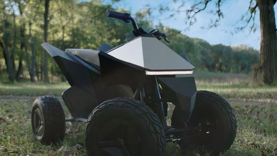 Quadriciclo da Tesla é uma Cybertruck para crianças e custa R$ 10 mil