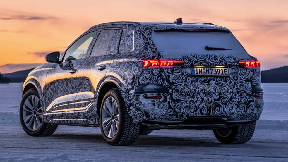 Audi Q6 e-tron será posicionado entre Q4 e-tron e Q8 e-tron — Foto: Divulgação