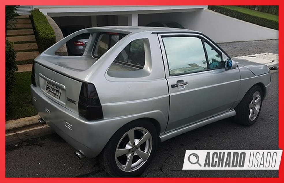 Dacon Nick 1988, cujas lanternas traseiras eram vindas da Santa Quantum (Foto: Reprodução) — Foto: Auto Esporte