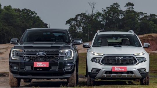 Comparativo: Ford Ranger Black 4x2 ou Fiat Toro Ranch 4x4 por R$ 220 mil?