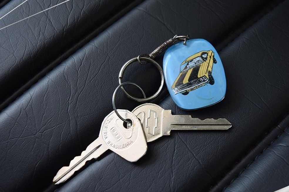 Até a chave tem um chaveirinho personalizado (Foto: Reprodução) — Foto: Auto Esporte