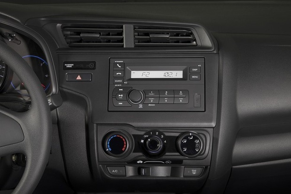 Honda Fit DX Interior (Foto: Divulgação) — Foto: Auto Esporte