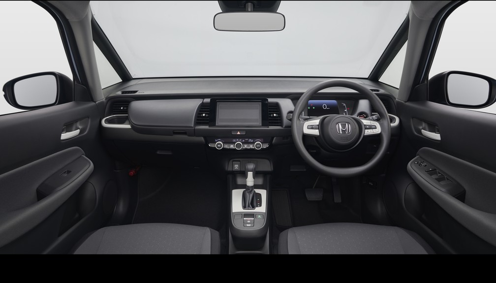 Interior do novo Honda Fit — Foto: Divulgação/Honda
