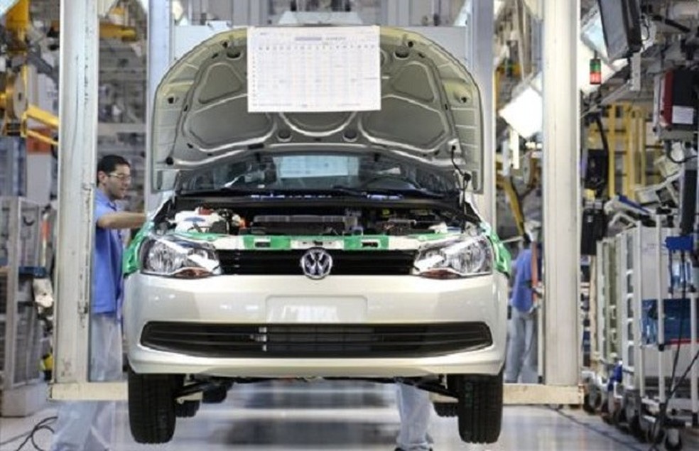Fábrica da Volkswagen (Foto: Comunicação Volkswagen do Brasil) — Foto: Auto Esporte
