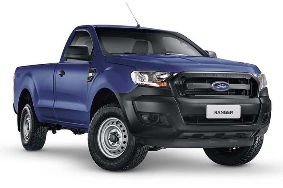 Ford Ranger XL Cabine Simples 2019 (Foto: Divulgação) — Foto: Auto Esporte