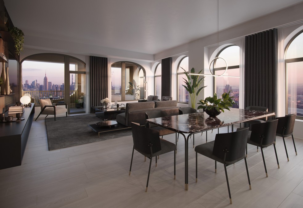 Móveis e decoração são da Aston Martin Home Collection — Foto: Divulgação