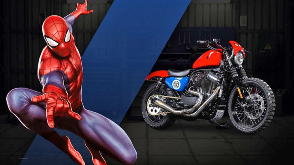 Spider-Man - Harley-Davidson Iron 883, a.k.a. Agility