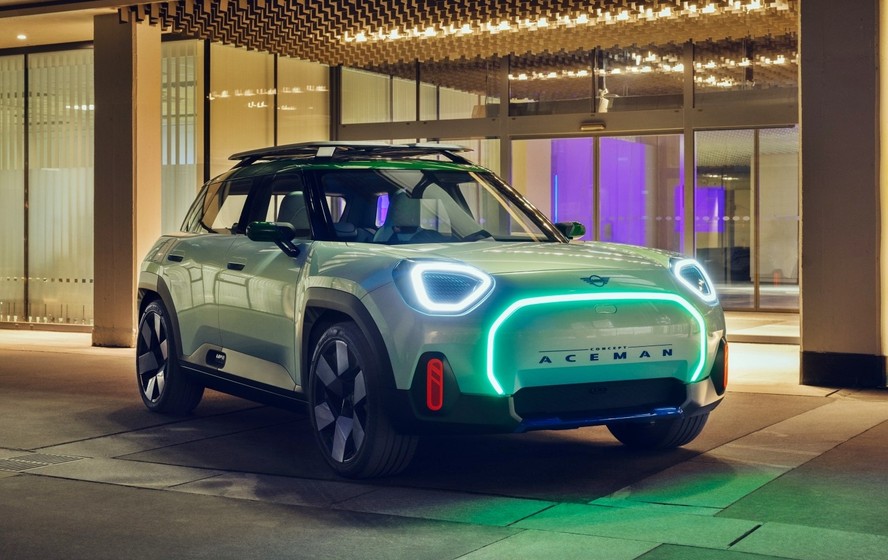 Carro conceito novo Mini elétrico