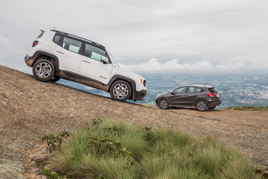 Comparativo: Honda HR-V enfrenta Jeep Renegade