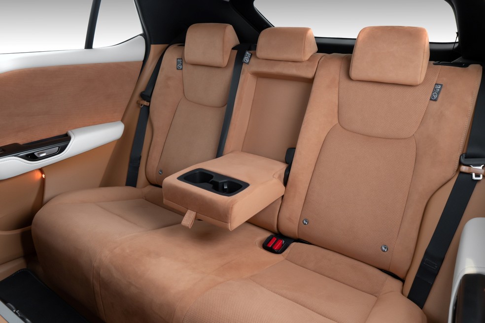 Lexus RZ 500e tem ótimo acabamento interno  — Foto: Divulgação/Lexus
