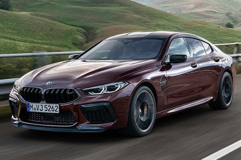 BMW M8 Gran Coupe é basicamente uma versão de quatro portas do M8 (Foto: Divulgação) — Foto: Auto Esporte