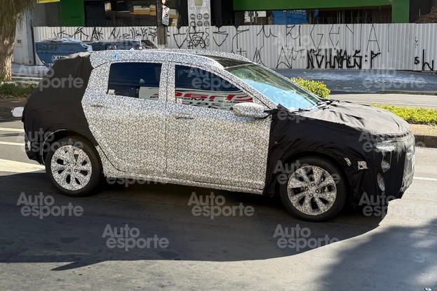 Flagra do SUV de entrada da Chevrolet