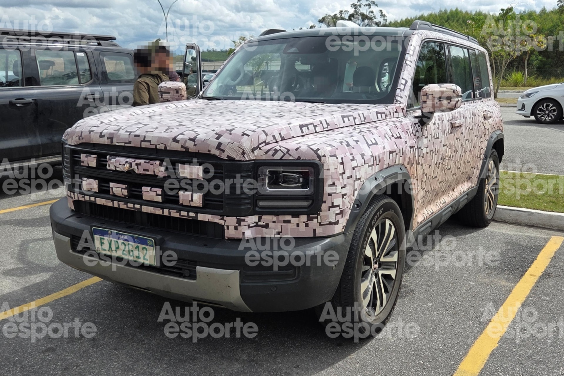 Flagra: GWM Haval H7 com motor flex surge no Brasil e tem data para estreia