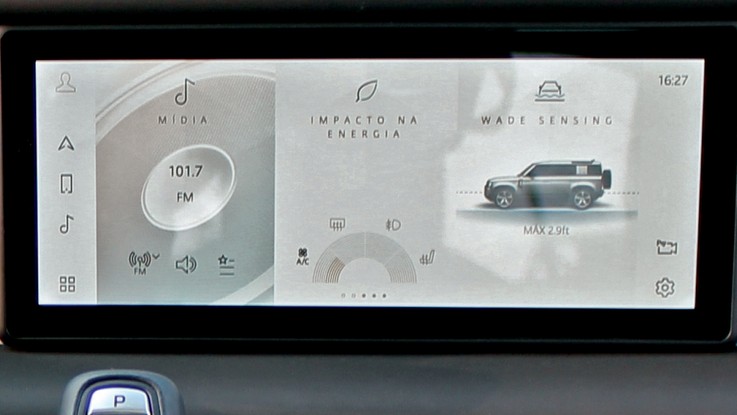 Land Rover Defender - Tela Multimídia