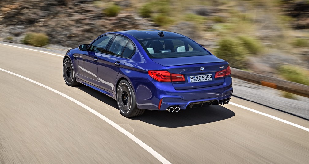 Nova geração do BMW M5 — Foto: Divulgação