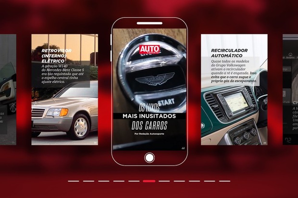 Os luxos mais inusitados dos carros (Foto: Redação Auto News Brasil) — Foto: Auto Esporte