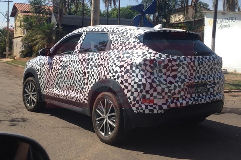 Novo Hyundai Tucson é flagrado em Pirenópolis (GO) (Foto: William Hudson) — Foto: Auto Esporte