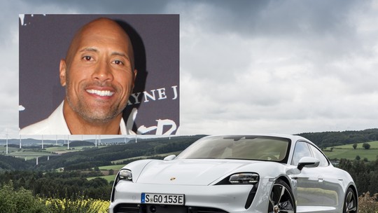 Dwayne Johnson, de Velozes e Furiosos, não entra em Porsche Taycan e interrompe filmagens