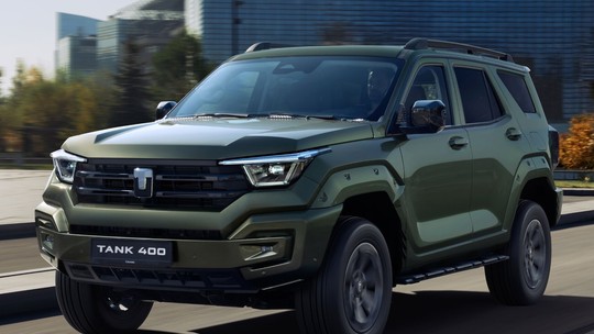 GWM Tank 400 será o segundo rival da marca contra o Toyota SW4 no Brasil