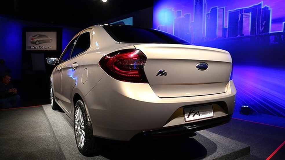 Novo Ka Concept sedã é revelado em São Paulo (Foto: Rafael Munhoz/Auto News Brasil) — Foto: Auto Esporte