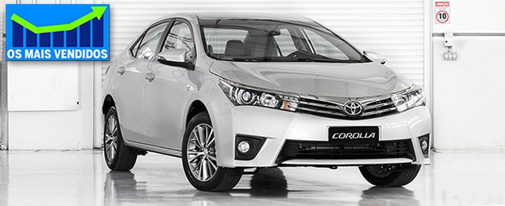Os mais vendidos: Toyota Corolla (Foto: Auto News Brasil) — Foto: Auto Esporte
