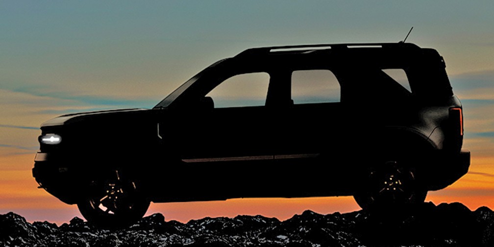 Ford Bronco Sport em sua primeira imagem — Foto: Divulgação