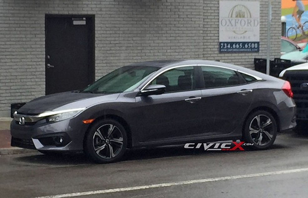 Novo Honda Civic é flagrado por forum CivicX.com (Foto: Reprodução) — Foto: Auto Esporte