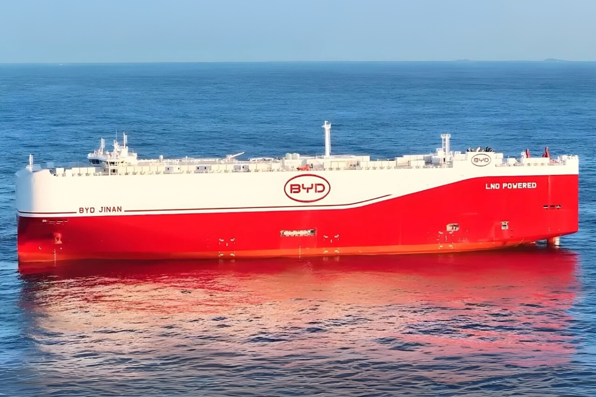 Com novo navio, BYD agora pode transportar 1 milhão de carros por ano