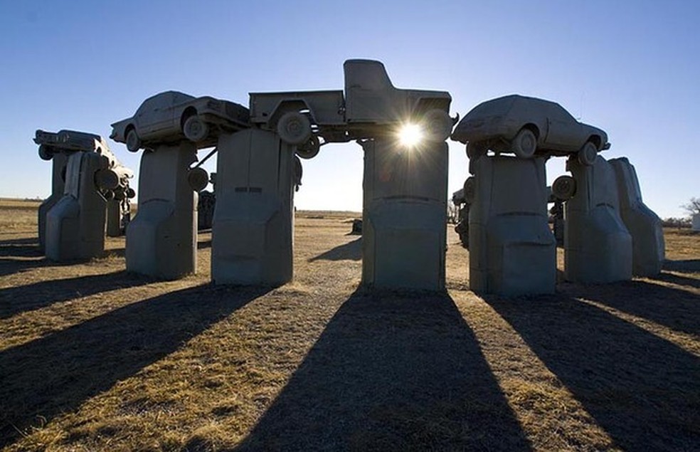Carhenge (Foto: Reprodução) — Foto: Auto Esporte