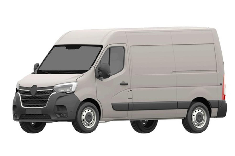 Desenhos da nova Renault Master foram registrados no INPI (Foto: Reprodução) — Foto: Auto Esporte