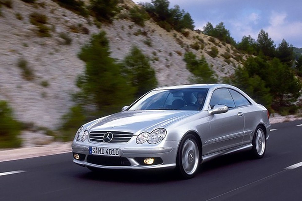 Mercedes-Benz CLK55 AMG (Foto: Divulgação) — Foto: Auto Esporte
