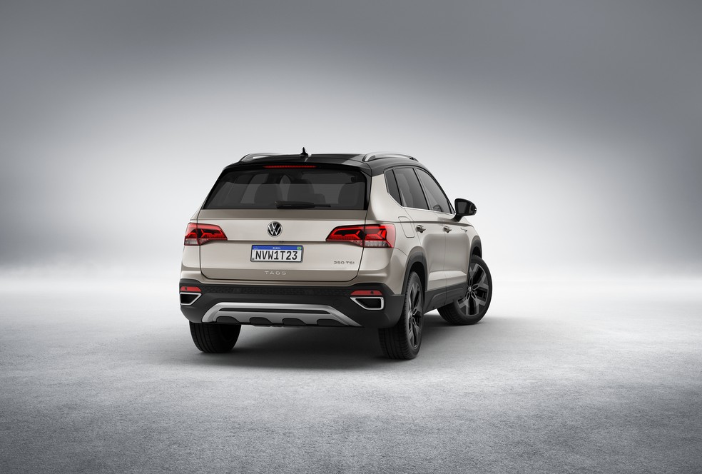 Volkswagen Taos ficará entre o T-Cross e o Tiguan em posicionamento de preço — Foto: Divulgação