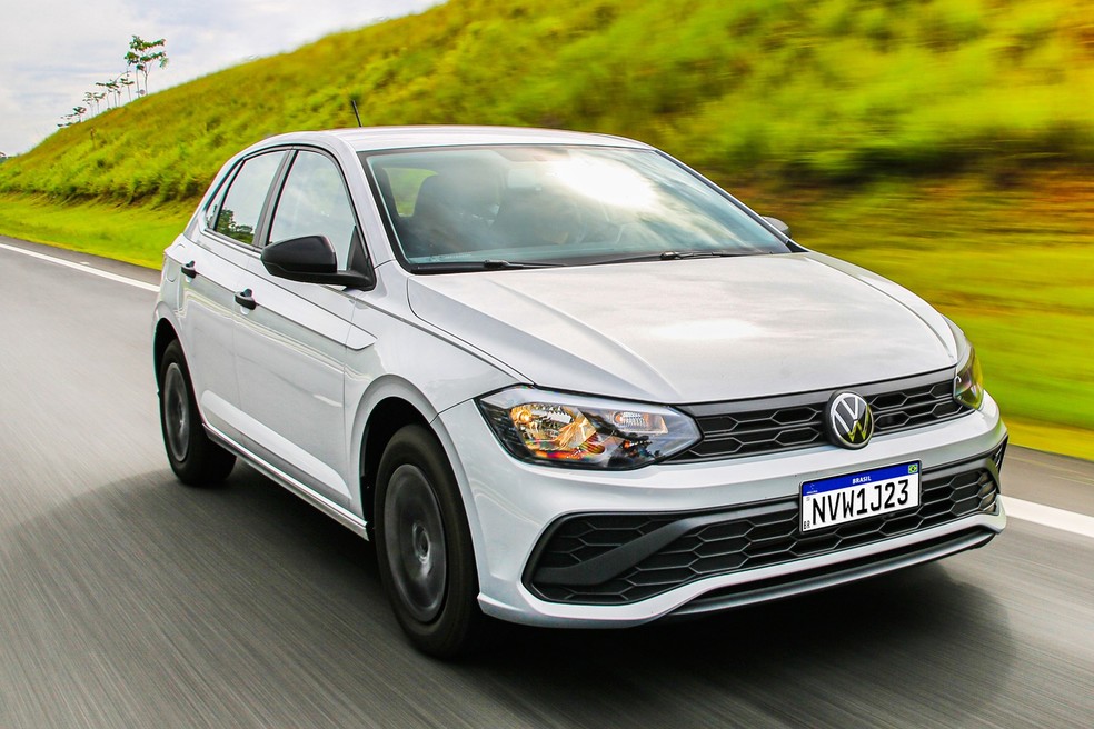 Volkswagen Polo Track foi lançado neste ano — Foto: Divulgação
