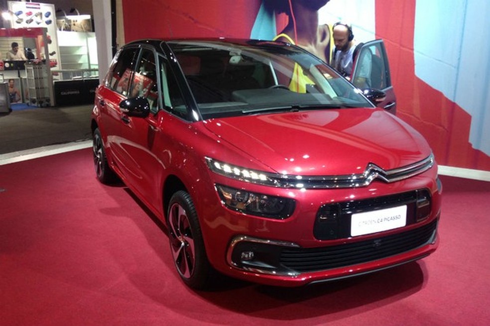 Citroën C4 Picasso reestilizado estreia no Salão (Foto: Julio Cabral/Auto News Brasil) — Foto: Auto Esporte
