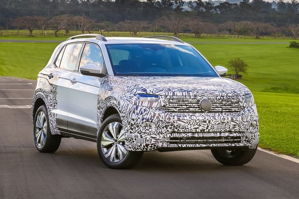 Volkswagen T-Cross nacional em testes finais (Foto: Divulgação) — Foto: Auto Esporte