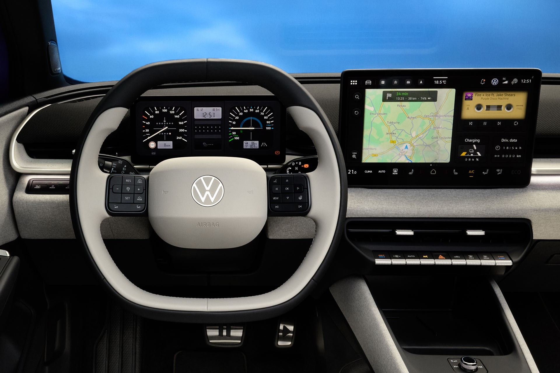 Volkswagen ID. Polo terá painel retrô inspirado nos anos 1980 e motor “AP”