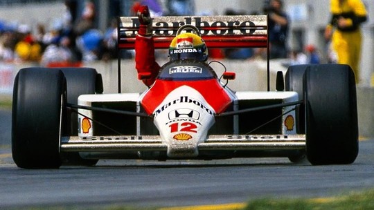 Por que a McLaren não pode recriar a pintura dos carros de Senna na F1
