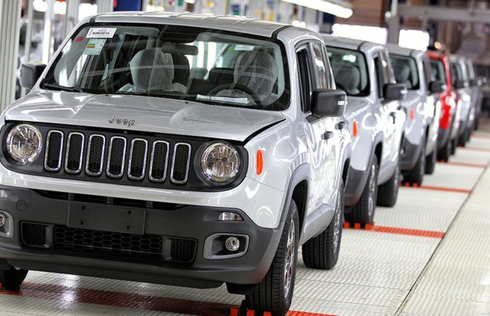 Jeep Renegade na fábrica de Goiana (PE) (Foto: Juca Varela/FCA) — Foto: Auto Esporte