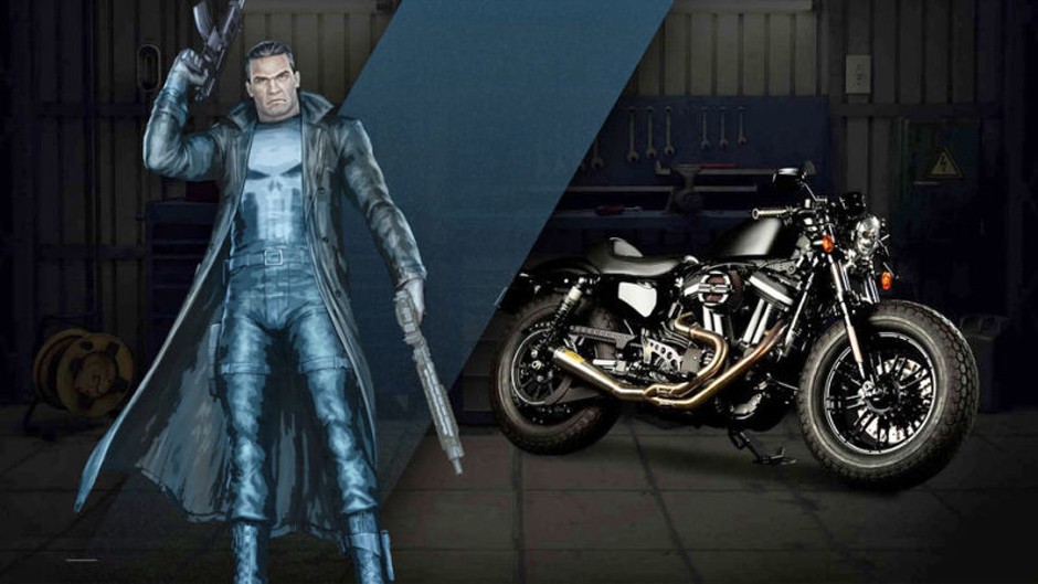 Punisher - Harley-Davidson Forty-Eight, a.k.a. Justice