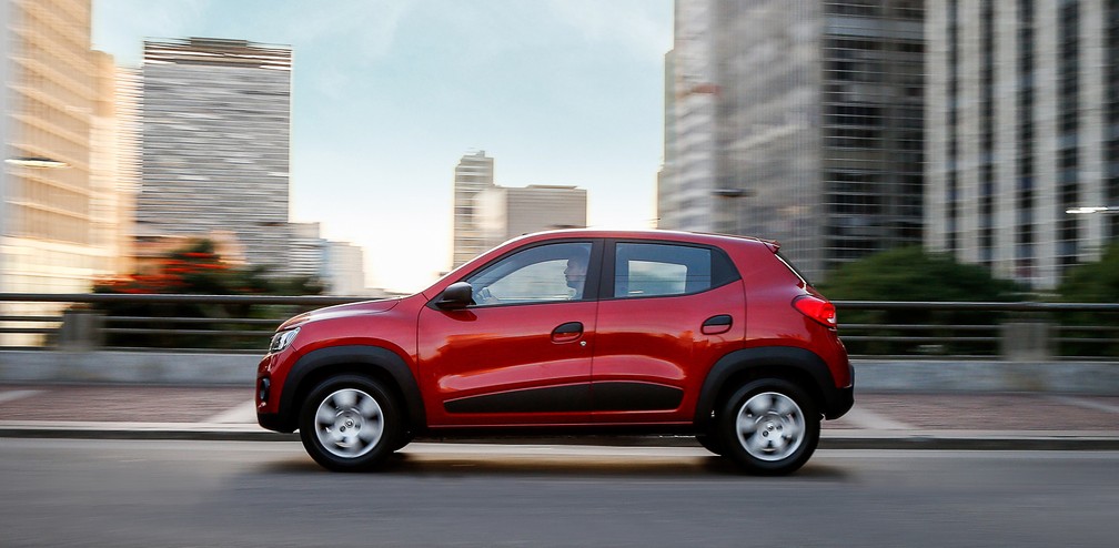 Renault Kwid Zen tem boa relação entre peso e potência — Foto: Divulgação