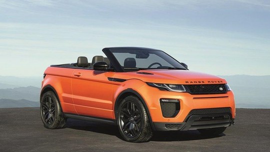 Range Rover Evoque conversível será vendido por R$ 292.500